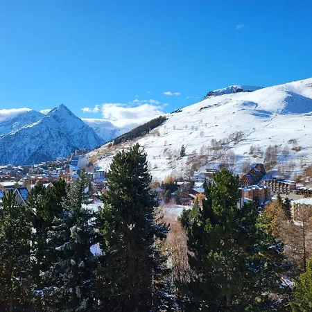 Daire Studio Deux Alpes Confort Piscine *